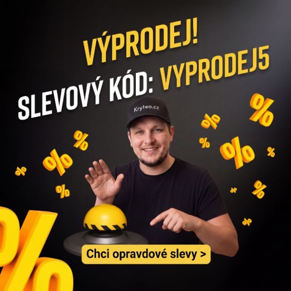 Výprodej na Kryteo - EXTRA SLEVY AŽ 40%