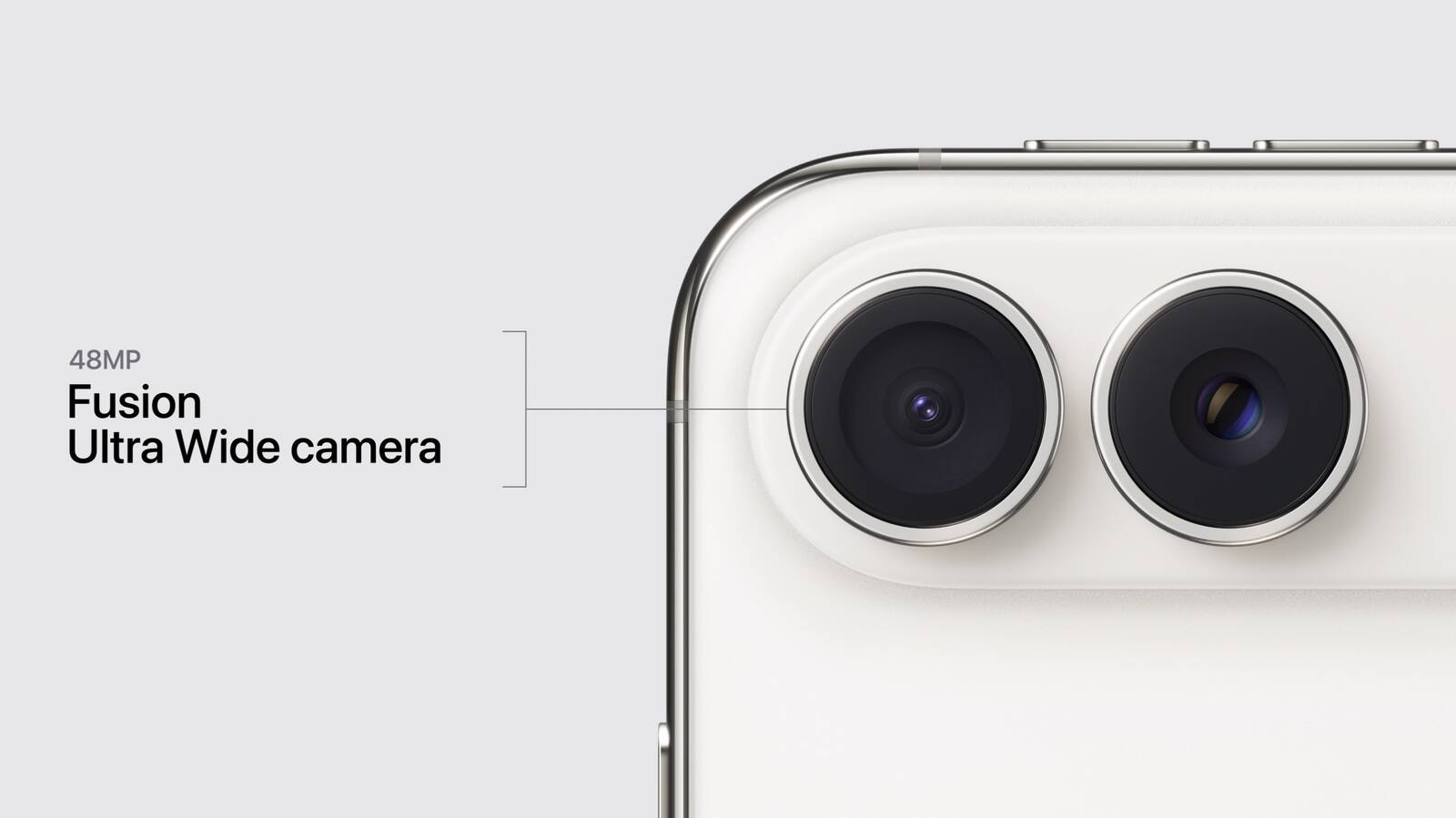 iPhone Duo – 48Mpx Fusion fotoaparát