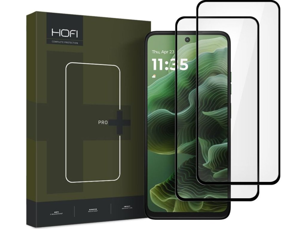 Tvrdené sklo HOFI GLASS PRO+ 2-PACK MOTOROLA MOTO G35 5G BLACK