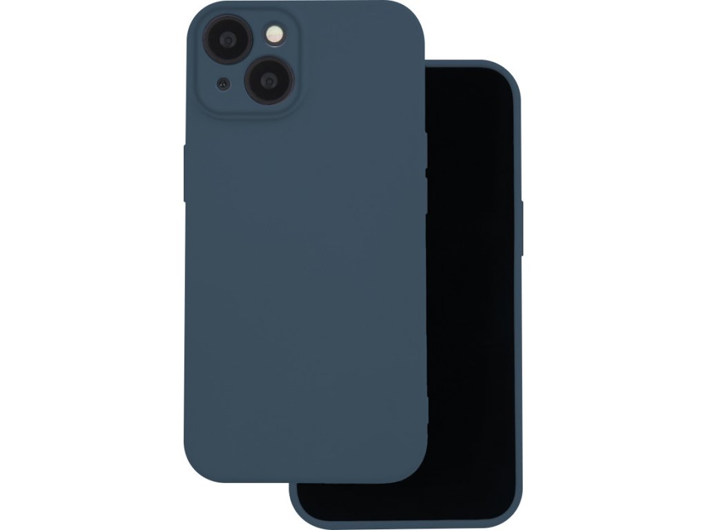 Silikónový obal pre iPhone 16 6,1" tmavomodrý