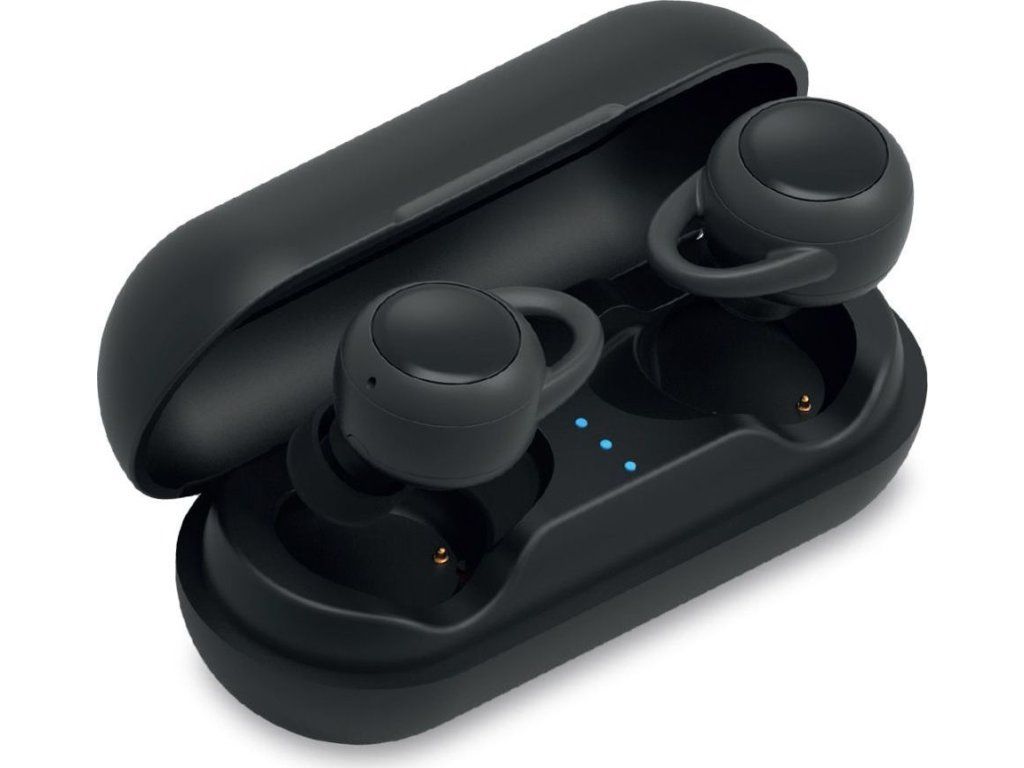 True Wireless sportovní sluchátka CELLY TWINS ACTIVE, multipoint, černá