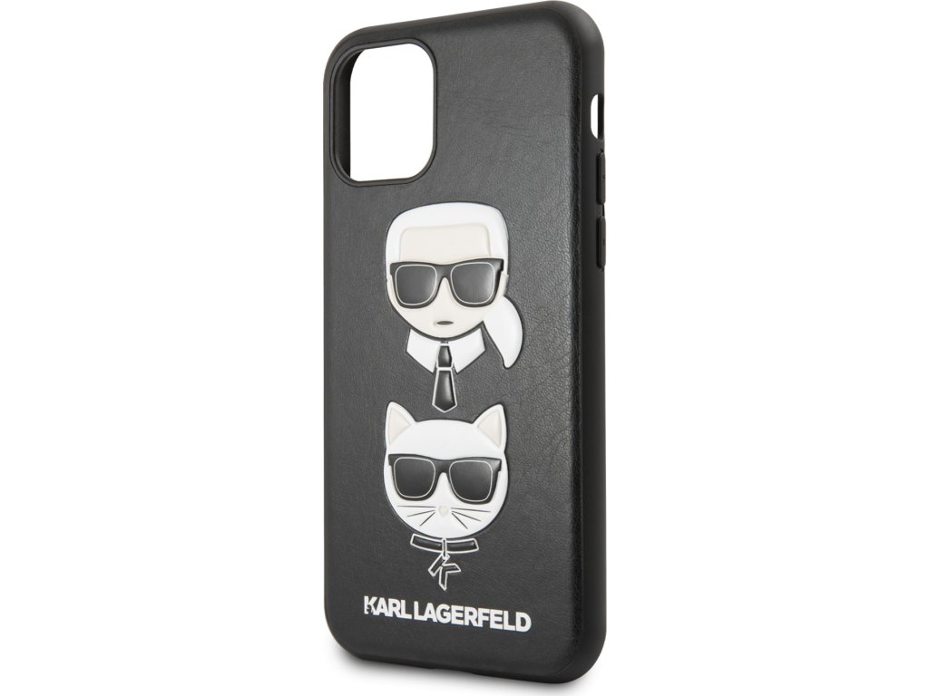 KLHCN65KICKC Karl Lagerfeld &Choupette Kryt pre iPhone 11 Pro Max Black (EU Blister)