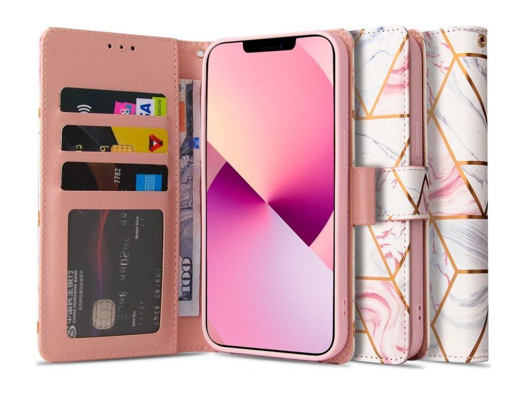 Tech Protect Wallet Iphone 13 Mini Marble Kryteo Cz