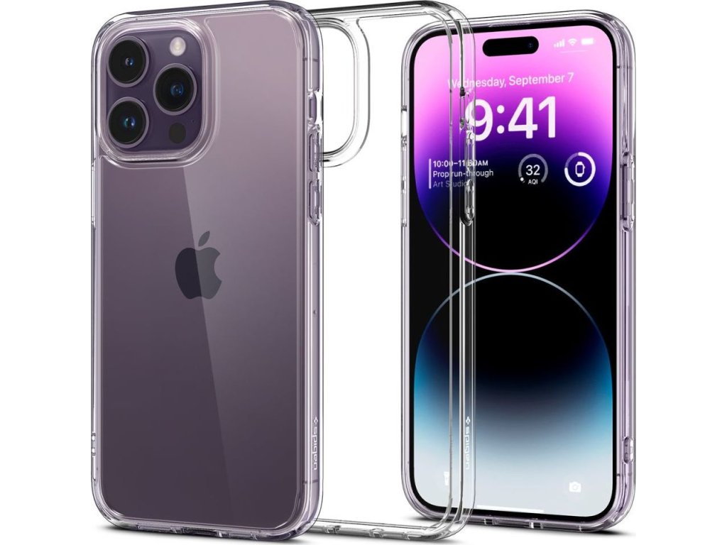 SPIGEN ULTRA HYBRID IPHONE 14 Pro CRYSTAL CLEAR
