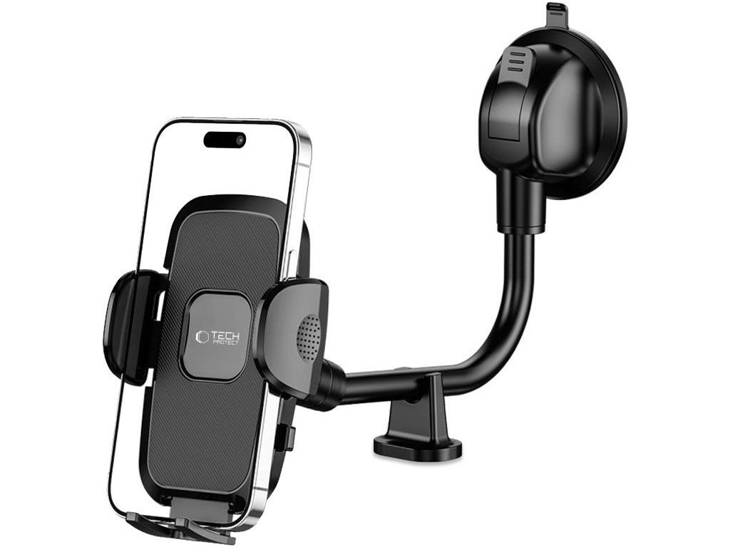 TECHPROTECT V3 UNIVERSAL LONG ARM WINDSHIELD & DASHBOARD CAR MOUNT
