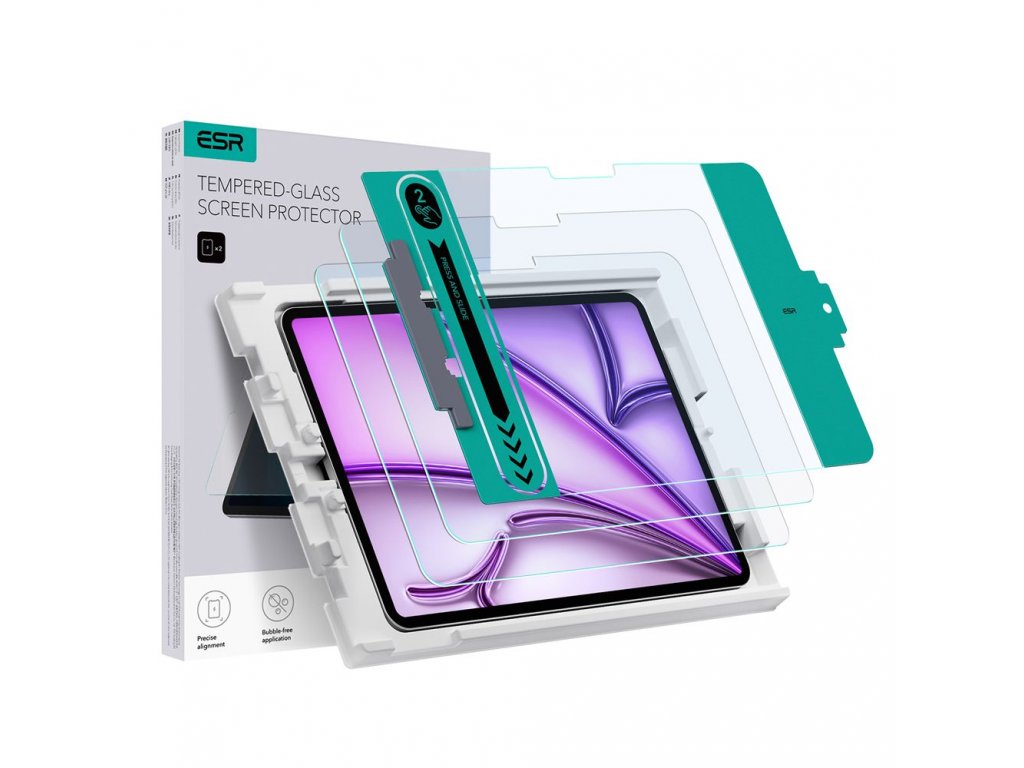 Tvrdené sklo ESR TEMPERED GLASS 2-PACK iPad Air 13" 2024 CLEAR