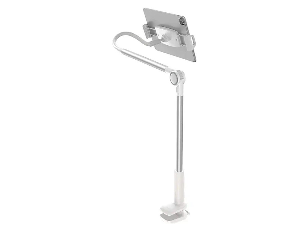 Otočný držiak telefónu / tabletu Baseus Otaku Life Rotary Pro (strieborný)