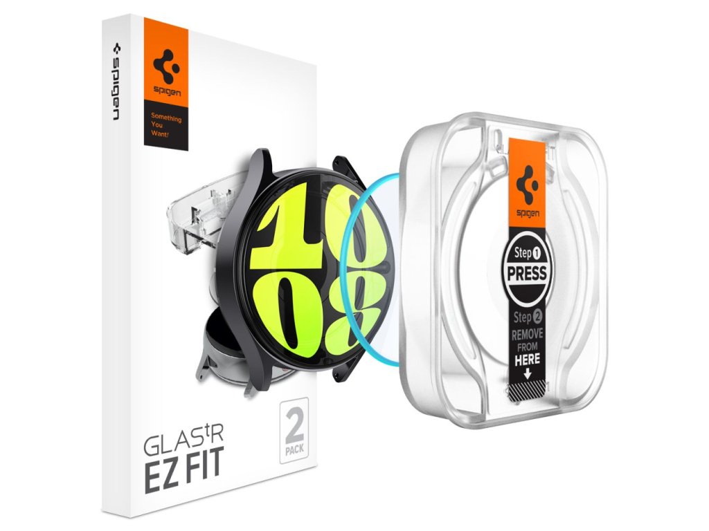 Tvrdené sklo SPIGEN GLAS.TR EZ-FIT 2-PACK GALAXY WATCH 7 (44 MM) CLEAR
