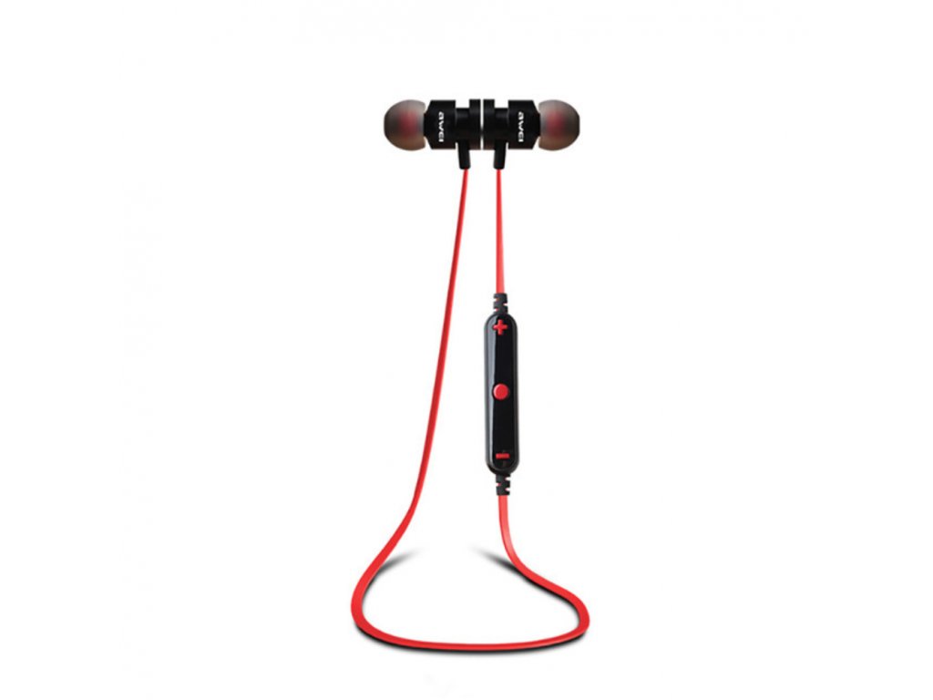 AWEI T11 Bluetooth bezdrátová sluchátka, Red main