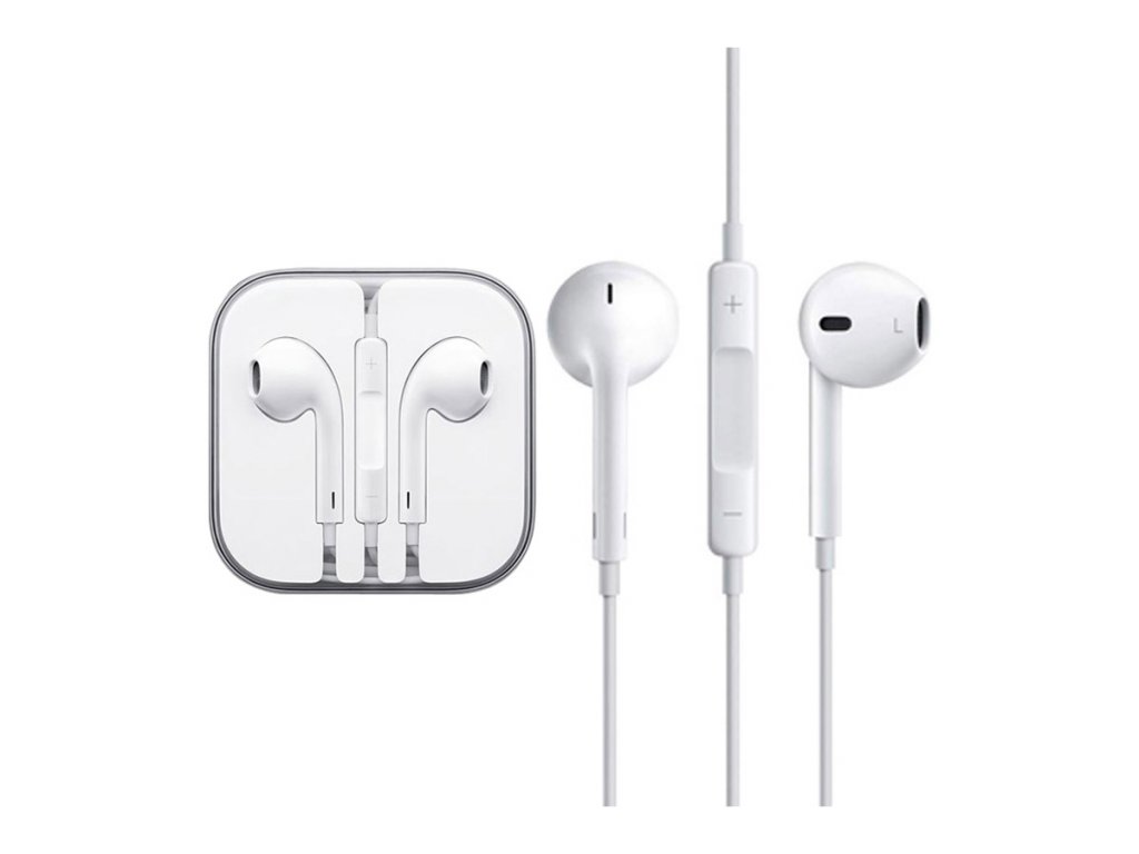 sluchatka s mikrofonem a dalkovym ovladanim pro apple