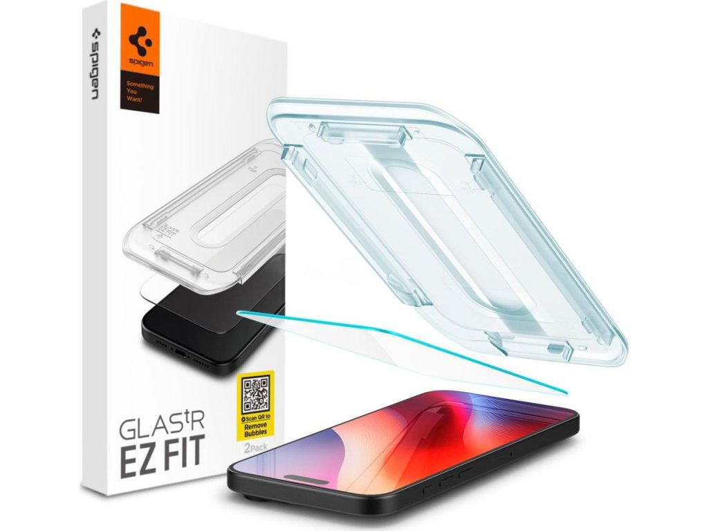 Tvrdené sklo SPIGEN GLAS.TR "EZ FIT" IPHONE 16 PRO CLEAR