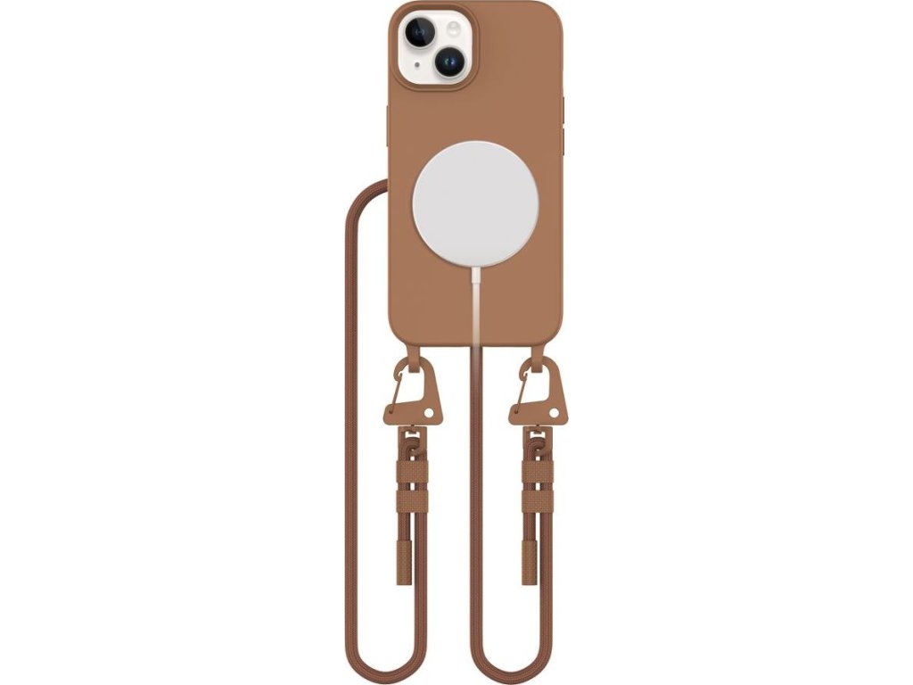 TECH-PROTECT MAGNECKLACE MAGSAFE IPHONE 15 CHOCOLATE BROWN