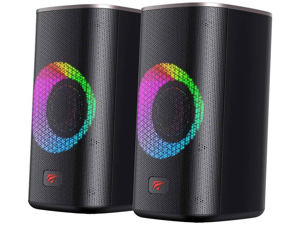 Počítačové reproduktory Havit SK212 2.0 Bluetooth RGB
