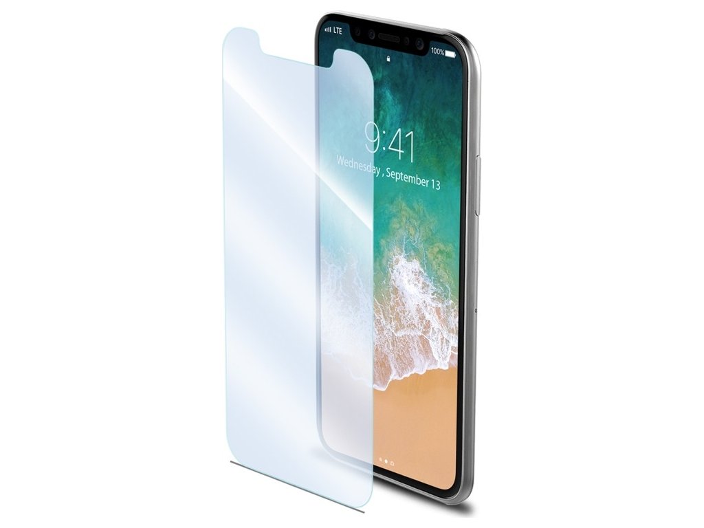 Ochranné tvrzené sklo CELLY Easy Glass pro Apple iPhone X