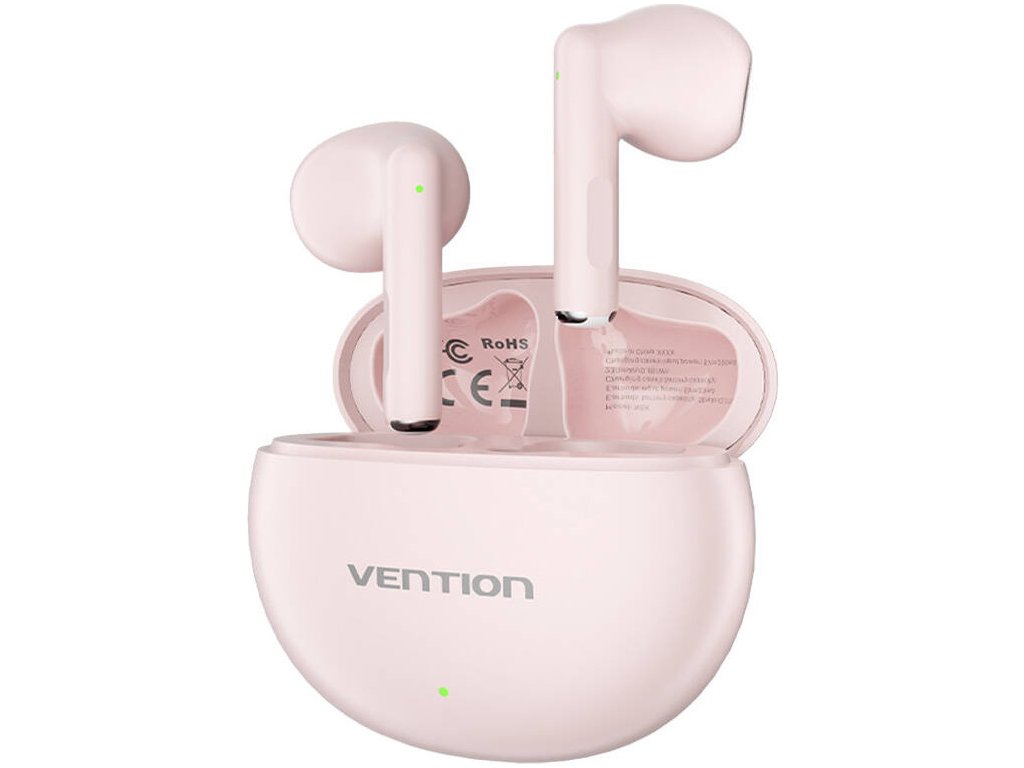 Bezdrôtové slúchadlá, Vention, NBKP0, Earbuds Elf E06 (ružová)