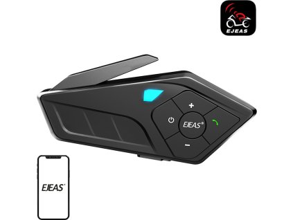 Sluchátka EJEAS E1PRO Bluetooth na přilbu motocyklu interkom