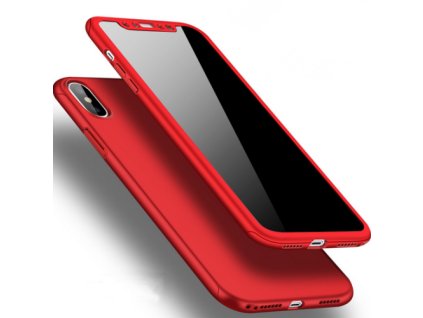 Kryt Clearo Luxury Defender 360 + tvrzené sklo na displej pro iPhone X