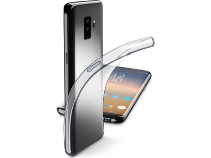 Extratenký zadní kryt CellularLine Fine pro Samsung Galaxy S9, bezbarvý