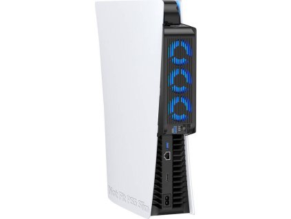Chladicí ventilátor pro PS5 Kiwi Home PX07-2 černý