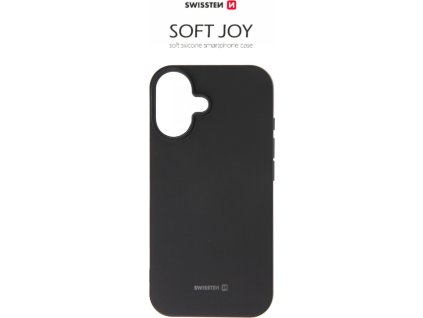 POUZDRO SWISSTEN SOFT JOY PRO APPLE IPHONE 17e / 16e ČERNÉ