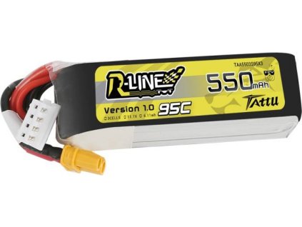 Batéria Tattu R-Line 550mAh 11,1 V 95C 3S1P XT30