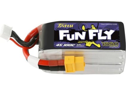 Baterie Tattu Funfly 1550mAh 14,8V 100C 4S1P
