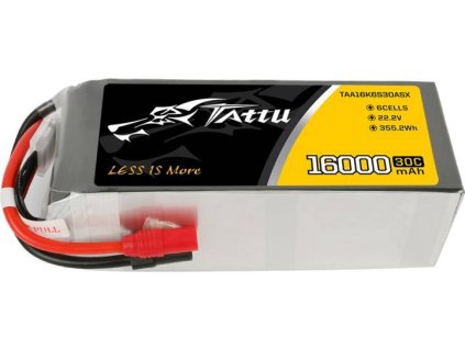 Baterie Tattu 16000mAh 22,2V 30C 6S1P LiPo AS150+XT150