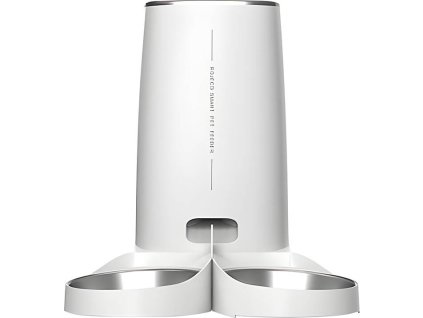 Automatické krmítko pre zvieratá Rojeco 4 l v gombíkovej verzii (dvojitá miska)