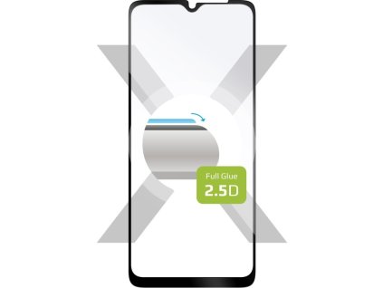 Ochranné tvrzené sklo FIXED Full-Cover pro Samsung Galaxy A13/A13 5G, černé