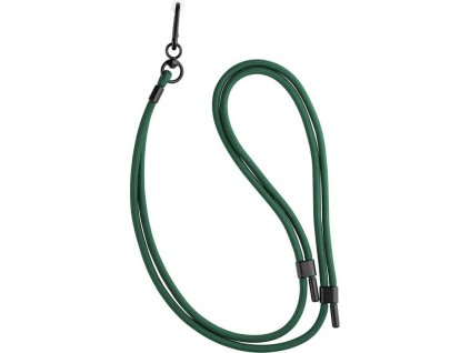 Univerzální šňůrka FIXED NeckUni pro telefony se zadním krytem, zelená