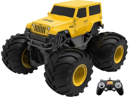 RC dálkově ovládané auto Double Eagle (žluté) Jeep (obojživelné) E342-003