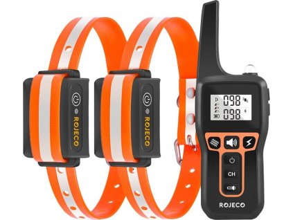 Rojeco PD5291000m Výcvikový obojok pre psov s 2 obojkami