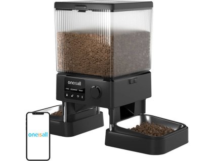 Automatické dvojité krmítko pro domácí zvířata WiFi Oneisall