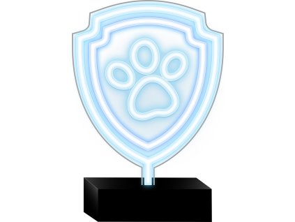 Neonové LED světlo na stojanu Tlapková patrola - Paw OW-120246
