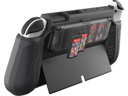 Ochranné pouzdro pro Nintendo Switch OLED Kiwi Home N19 Black s pouzdrem na hry
