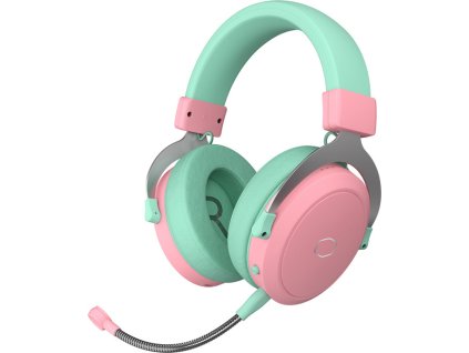Herné slúchadlá Cooler Master CH351-MC (zeleno-ružové)