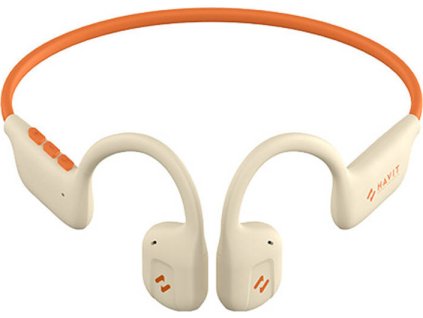 Bluetooth sluchátka Havit Freego1 Air (béžová)