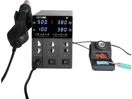 SUGON 212 Horkovzdušná pájecí stanice + pájecí stroj T12 Cob