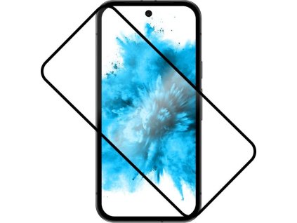 Ochranné tvrzené sklo FIXED Full-Cover pro Google Pixel 9a, černé