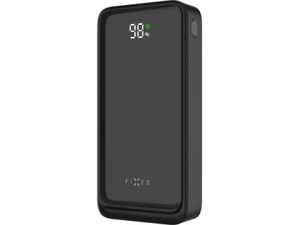 Powerbanka FIXED Zen2 20 s LCD displejem a výstupem PD 20W, 20 000 mAh, černá