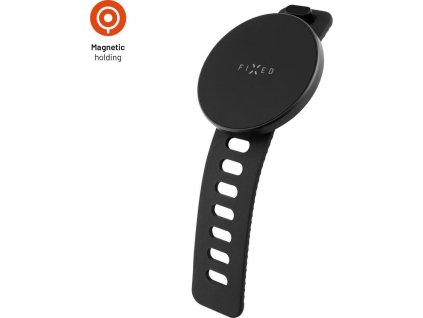 Fitness držák mobilního telefonu FIXED MagGrip Active s MagSafe uchycením, černý