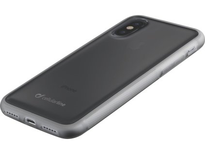 Adhezivní zadní kryt Cellularline ANTI-GRAVITY pro Apple iPhone X/XS