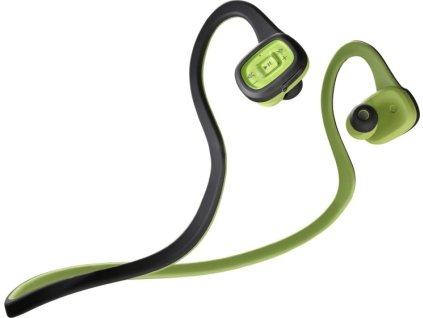 Sportovní bezdrátová In-ear sluchátka CellularLine SCORPION, Bluetooth, černo-zelená