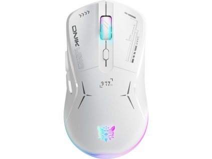 Herná myš Onikuma CW917 (biela)