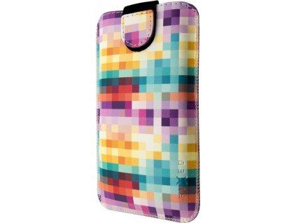 Pouzdro FIXED Soft Slim se zavíráním, PU kůže, velikost 5XL, motiv Dice