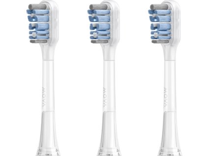 Náhradná hlavica pre elektrickú zubnú kefku MOVA Fresh / Fresh Pro (biela) [3pcs]