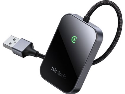 Bezdrôtový adaptér CarPlay s káblom USB McDodo CA-7210 čierny