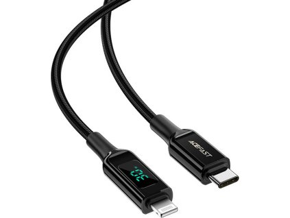 Kábel USB-C na Lightning Acefast C6-01, 30 W, MFi, 1,2 m (čierny)