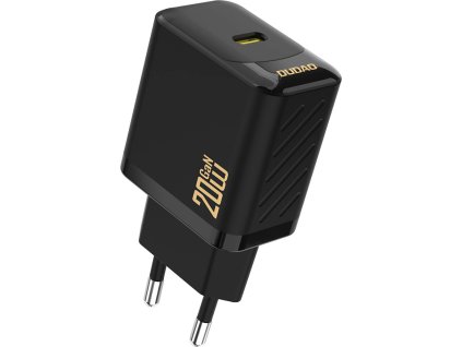 Nabíječka Dudao A26 PD20W GaN USB-C - černá