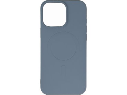 Silikonový kryt MagSafe pro iPhone 16 Pro - světle šedý